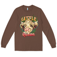 Chestnut cattle queen Long Sleeve Tee - NancyCooperArtShop
