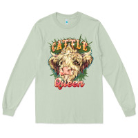 Matcha cattle queen Long Sleeve Tee - NancyCooperArtShop