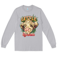 Moon Dust cattle queen Long Sleeve Tee - NancyCooperArtShop