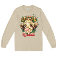 Mushroom cattle queen Long Sleeve Tee - NancyCooperArtShop