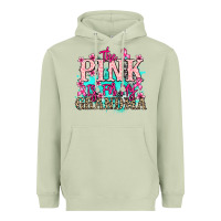 Matcha The pink is for my Grandma Cancer Awareness Heavyweight Hoodie - HowdyJamesFarm
