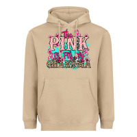 Mushroom The pink is for my Grandma Cancer Awareness Heavyweight Hoodie - HowdyJamesFarm