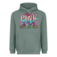 Sage The pink is for my Grandma Cancer Awareness Heavyweight Hoodie - HowdyJamesFarm