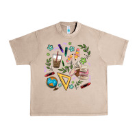 French Oak teacher tools Urban Heavy Tee - MaliasSmallBusiness