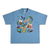 Pebble Blue teacher tools Urban Heavy Tee - MaliasSmallBusiness