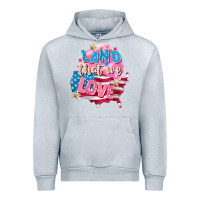 Heather Grey Merica leopard lightning bolt Urban Hoodie - FaDigitalArtStudio