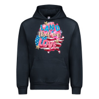 Navy Merica leopard lightning bolt Urban Hoodie - FaDigitalArtStudio