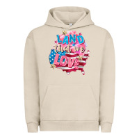 Pigment French Oak Merica leopard lightning bolt Urban Hoodie - FaDigitalArtStudio