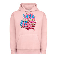 Pigment Salmon Merica leopard lightning bolt Urban Hoodie - FaDigitalArtStudio