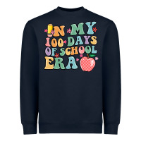 Navy in my 100 days of school era Heavyweight Sweatshirt - MaliasSmallBusiness