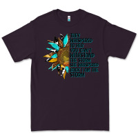 Plum sunflower they whispered to her Premium Tee - AdoDesignShop