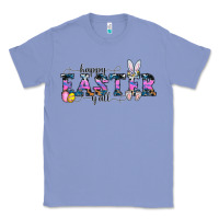 Colony Blue Happy Easter Y'all Classic Tee - CowhideDigitalArt