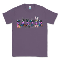 Lavender Happy Easter Y'all Classic Tee - CowhideDigitalArt