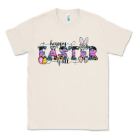 Natural Happy Easter Y'all Classic Tee - CowhideDigitalArt