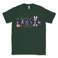 Sports Green Happy Easter Y'all Classic Tee - CowhideDigitalArt