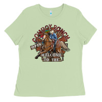 Matcha cowboy ranch Ladies Tee - SublimationCraftShop