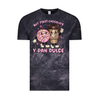 But First Chocolate Y Pan Dulce Vintage Tee | Teevron
