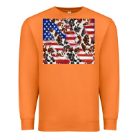 Carrot cowhide amerikan flag Premium Sweatshirt - TumblerDesignByShophia