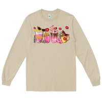 Mushroom boss lady coffee cups Long Sleeve Tee - NancyCooperArtShop