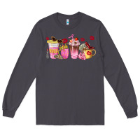 Smoke boss lady coffee cups Long Sleeve Tee - NancyCooperArtShop