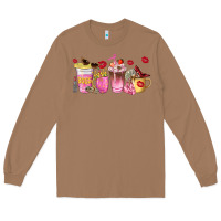 Toasted Coconut boss lady coffee cups Long Sleeve Tee - NancyCooperArtShop