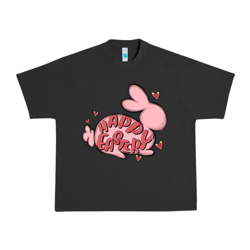 Happy Easter Urban Heavy Tee by MaliasSmallBusiness | Teevron