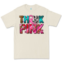 Bone think pink cancer ribbon Premium Tee - AdoDesignShop
