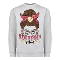 Softball Mom Heavyweight Sweatshirt | Teevron