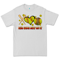 Dove Grey rub some dirt on it softball Premium Tee - JahusDesignShop
