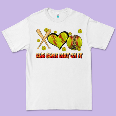 Rub Some Dirt On It Softball Premium Tee Designed By Jahusdesignshop