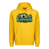 Lemon Wild about Soccer Premium Hoodie - HowdyJamesFarm