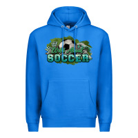 True Royal Wild about Soccer Premium Hoodie - HowdyJamesFarm