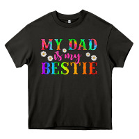 Asphalt my dad is my bestie Heavy Core Tee - HRA Design Shop