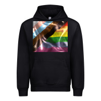 Black Pride flag Urban Hoodie - FaDigitalArtStudio