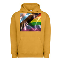 Pigment Peanut Butter Pride flag Urban Hoodie - FaDigitalArtStudio