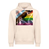 Sandshell Pride flag Urban Hoodie - FaDigitalArtStudio