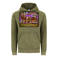 Vintage Olive happy mardi gras y'all cow Vintage Hoodie - Jasminsmagicworld