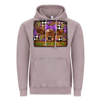 Vintage Zinc happy mardi gras y'all cow Vintage Hoodie - Jasminsmagicworld