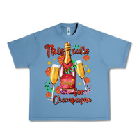Pebble Blue this calls for champagne Urban Heavy Tee - AdoDesignShop