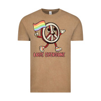 Vintage Coffee love everyone Vintage Tee - MaliasSmallBusiness