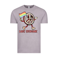 Vintage Zinc love everyone Vintage Tee - MaliasSmallBusiness