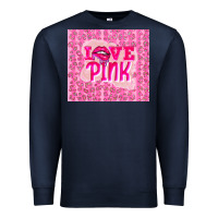 Navy love pink Premium Sweatshirt - TumblerDesignByShophia