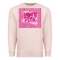 Pale Pink love pink Premium Sweatshirt - TumblerDesignByShophia