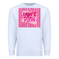 White love pink Premium Sweatshirt - TumblerDesignByShophia