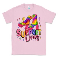 Bubblegum Pink support drag pride Classic Tee - MaliasSmallBusiness