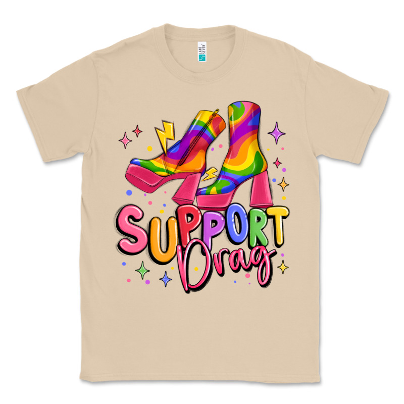 Support Drag Pride Classic Tee by MaliasSmallBusiness | Teevron