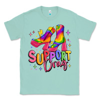 Seafoam support drag pride Classic Tee - MaliasSmallBusiness