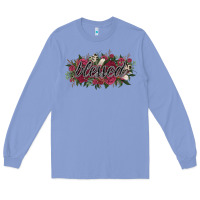 Colony Blue blessed Long Sleeve Tee - NancyCooperArtShop