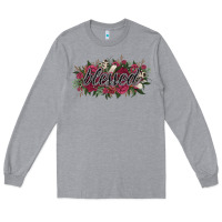 Heather Grey blessed Long Sleeve Tee - NancyCooperArtShop