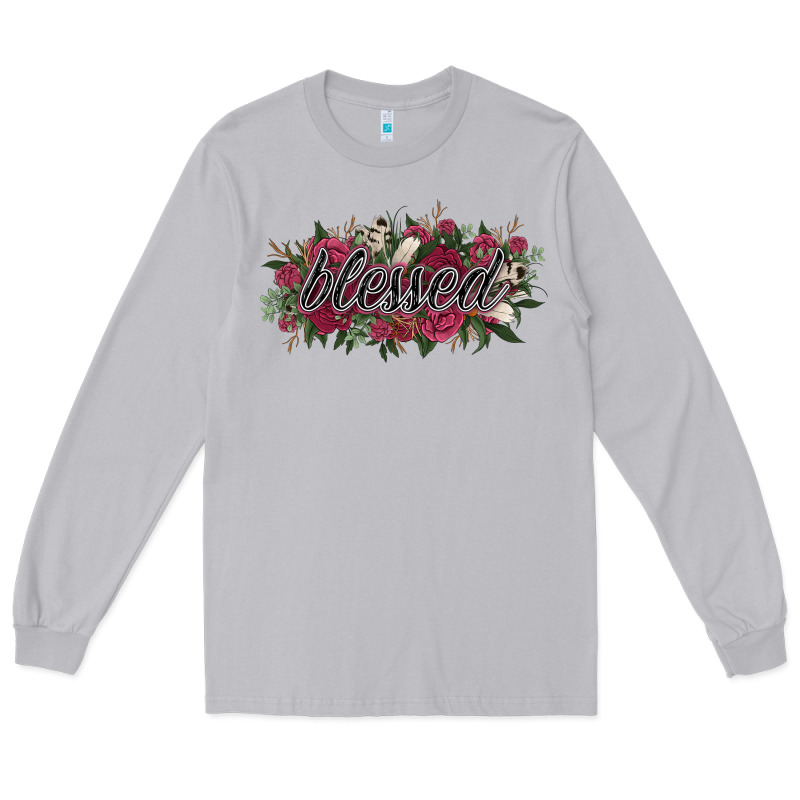 Blessed Long Sleeve Tee by NancyCooperArtShop | Teevron
